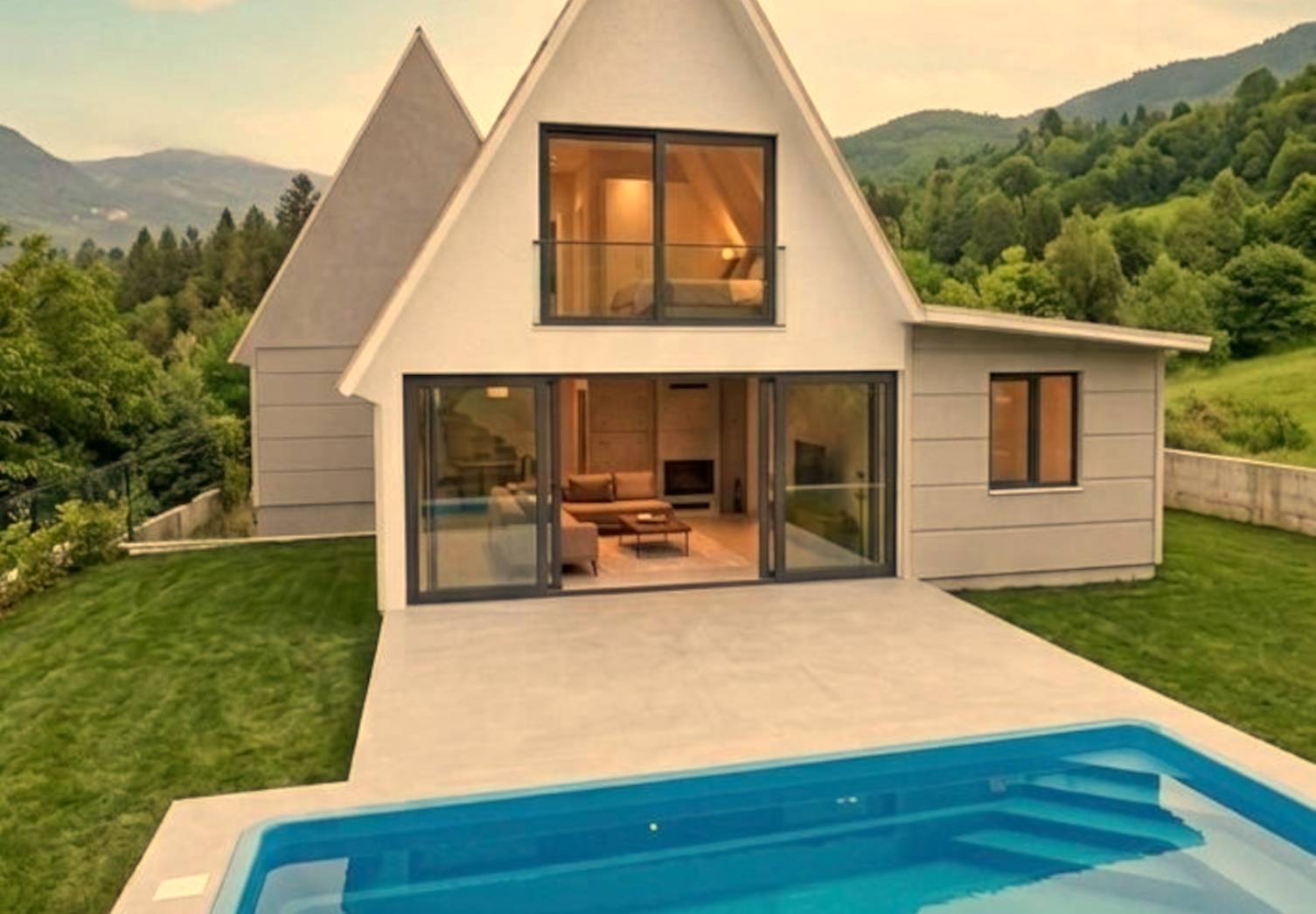 palmrhosus, bungalow